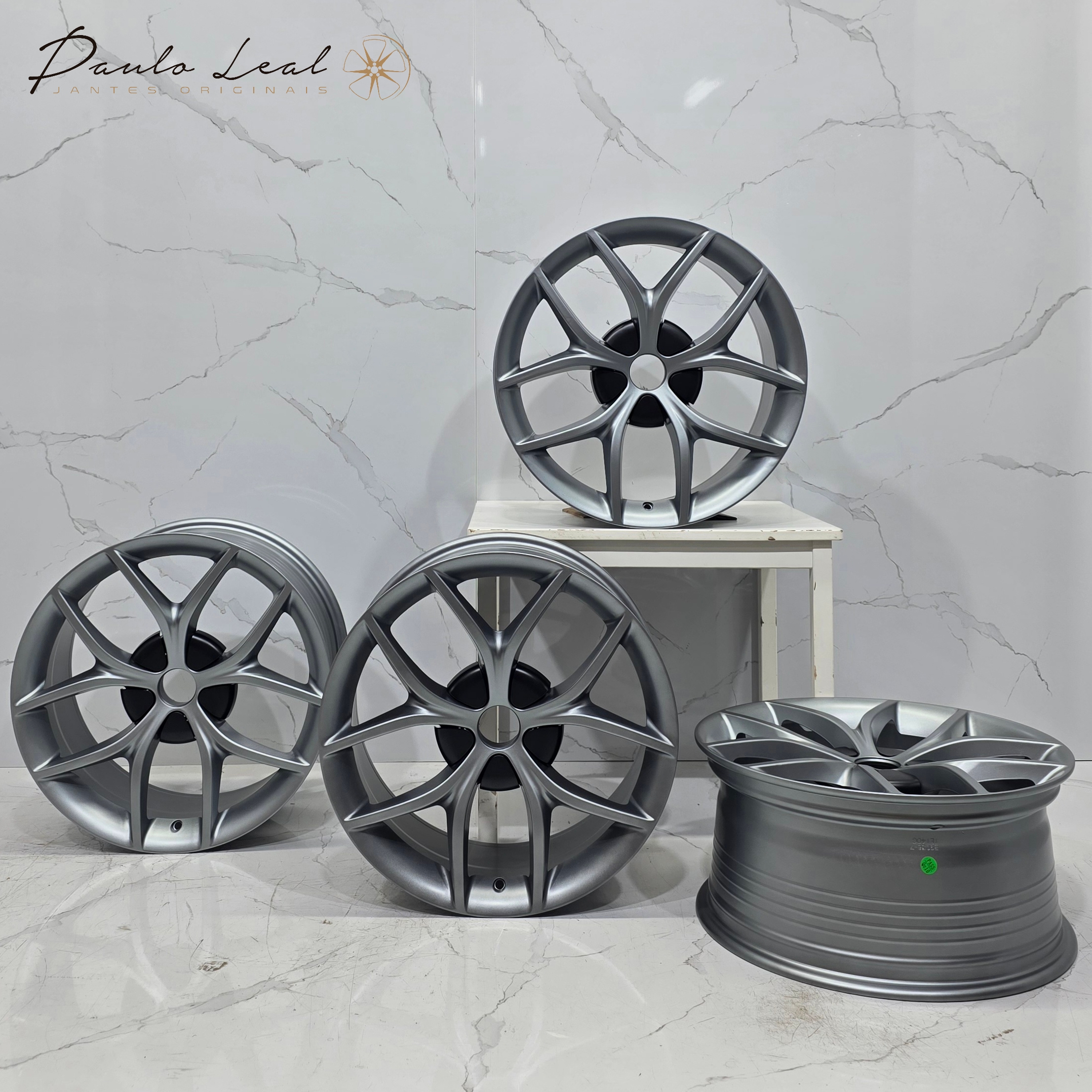 Jantes 18" Compatíveis Tesla Zero-G performance model 3 Y Gunmetal 